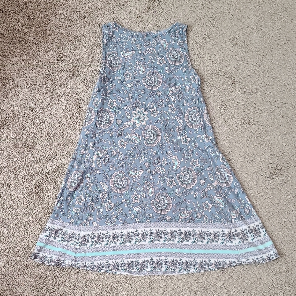 LOFT Floral Swing Dress - Picture 5 of 10